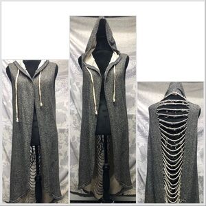 JC FITS Slashed back cardigan